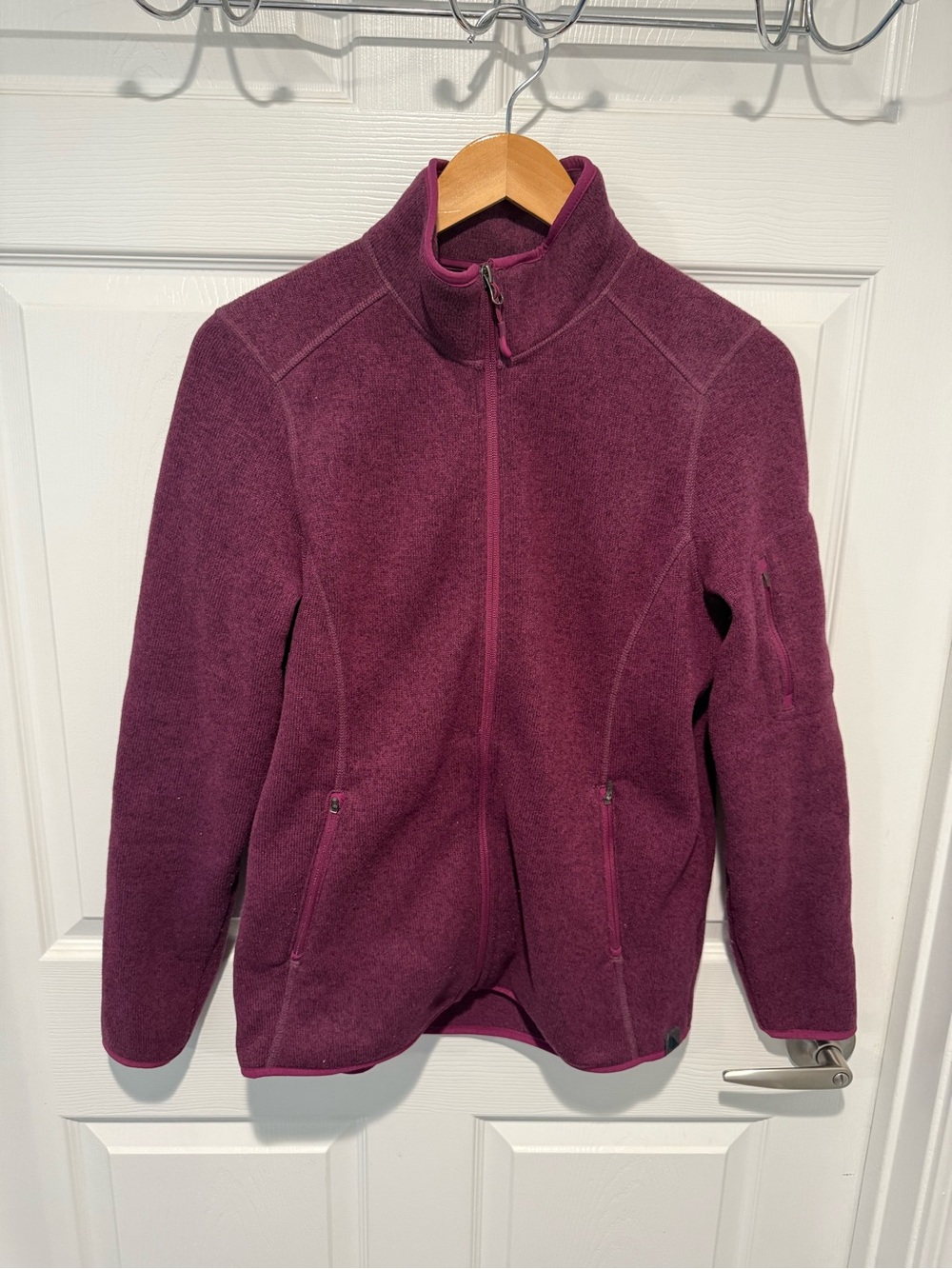 L.L. Bean Women's Full‑Zip Fleece Jacket - Plum